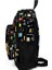 High Kids Siyah Ninja Desenli Dört Bölmeli Okul Sırt Çantası 23473 2