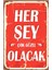 Kuşe Kağıt Duvar Posteri Her Şey Çok Güzel Olacak Retro DRTR0036 1