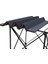 Katlanır Alüminyum Boyalı Kamp Masası 67X62X65 cm 4