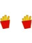 French Fries Çocuk Çelik Cici Küpe 2