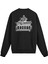 Sırt Baskılı Gotik Mezar Tasarımlı Sweatshirt 1
