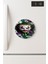 Desenli Temalı Yuvarlak Buzdolabı Magnet – 10X10 cm Joker Smıle 1