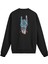 Sırt Baskılı Death Metal Rock El Tasarımlı Sweatshirt 1