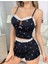 La Vıor Kadın Çiçek Desenli Pijama Takımı 3