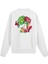 Sırt Baskılı Renkli Bitki Figürlü Sweatshirt 1