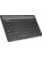 KM-BT803 Bluetooth Klavye Ultra Ince Mac/win/android/ios Uyumlu Tablet Standlı Kablosuz Klavye+2.4ghz Mouse Siyah 3