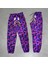 Iki Iplik Mevsimlik Bape Nakişli Eşofman Pantolon - Mor 1
