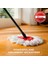 Mikrofiber Spin Mop, Kovalı Zemin Temizleme Sistemi, Kırmızı, Gri 3
