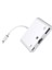Iphone/ipad 3in1 Ethernet RJ45 ve USB Kamera Adaptörü NK107-(5775) 4