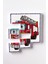 Manyetik Blok Çift Taraflı 9 Parçalı Mıknatıslı Itfaiye - Traktör Puzzle - 2 Görsel Yapboz 9