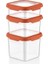 3'lü Set Loxo Sızdırmaz Saklama Kabı 700 -1000-1500 ml 1