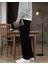 Erkek Siyah Baggy Oversize Geniş Paça Jean Kot Pantolon 5