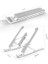 Katlanabilir Laptop Standı – 6 Kademe Yükseklik Ayarlı, Ergonomik Dizüstü Bilgisayar Yükseltici, Kaymaz Silikon Tabanlı, Taşınabilir Laptop Sehpası – Tüm Modellerle Uyumlu 3