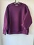 Kadın Mor Cepli Sweatshirt 3