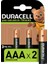 3 Adet Duracell Şarj Edilebilir 750MAH 2'li Ince Pil 2