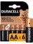 4 Adet Duracell 6'lı Kalem Pil Aa 1