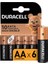 4 Adet Duracell 6'lı Kalem Pil Aa 2