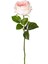 Yapay Çiçek Islak Dokulu Gül Beyaz-Pembe 48 Cm. 1