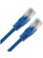 Tkz CAT601M 1 Metre Cat6 RJ45 Lan Kablosu Uçları Fabrikasyon Takılı Bilgisayar Modem Mavi Internet Ethernet Kablosu (1 Metre) 2
