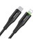 CA-7360 Type-C To 36W Şarj Kablosu 1.2m Siyah 3