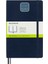 - Klasik Not Defteri, Boş Sayfalar, Yumuşak Kapak ve Elastik Kilit, Boyut 13 x 21 Cm, Renk Safir Mavi, 400 Sayfa 2