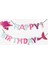 Lila Deniz Kızı Temalı Happy Birthday Banner 1