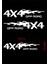 4x4 Off Road Sticker, Pickup Araba Sticker 02520 1
