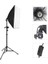 Softbox Çift Duylu Sürekli Işık Seti, 50X70CM 2