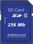 Sd Hafıza Kartı 256 MB Fotoğraf Makinaları Için Sd Hafıza Kartı 256 MB 1