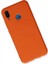Huawei P20 Lite Kılıf Nano Içi Kadife Silikon - Turuncu (K95) 3
