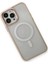 iPhone 13 Pro Kılıf Room Magneticsafe Silikon - Pudra (K95) 3