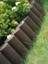 Garden Ahşap Görünümlü Çim Bordürü 2.3 Metre Çim Ayırıcı 2