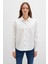 Kadın Baskılı Beyaz Gömlek 1211386-91353 3