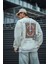 Sırt Kilim Baskılı Oversize Sweatshirt 3