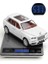 Metal Buhar Atan LED Işıklı Ses Efektli 1:22 Ölçek Rolls Royce Model Jip Araba Diecast Koleksiyonluk Hediyelik Çık Bırak (Beyaz) 3