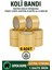 6 ADET-100 Metre Şeffaf Koli Bandı – Extra Strong 40 Micron Kalınlık, Güçlü Yapışkan 1