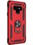 Galaxy 9 Için Kılıf Military Ring Holder Kırmızı [galaxy 9 ile Uyumlu Kılıf - Kırmızı] 3