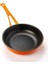 Metal Döküm Kızartma Tavası, Metal Saplı, 24 Cm, Turuncu 2