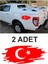 Yırtıklı Tırtıklı Türk Bayrağı, Ayyıldız, Araba Oto Motosiklet Karavan Sticker 02516 1