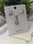 Silver Damla Kolye Küpe Seti 1