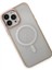 iPhone 15 Pro Kılıf Room Magneticsafe Silikon - Pudra (K95) 3