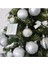 Yılbaşı Çam Ağacı Süsü 29 Parça Lüks Gümüş Noel Süsü 3