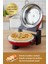 ® | Pro Plus Taş Fırın Pizza Makinesi - Kırmızı 8