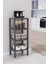 Life 4 Katlı Plastik Gri Banyo Mutfak Rafı MIT1051 4