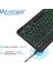 Tablet ve Telefonlar Için Rgb LED Işıklı Bluetooth Klavye Şarjlı Kablosuz + Tr Klavye Sticker - AL2670 Siyah 2