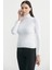 Tam Balıkçı Fitilli Basic Triko Kazak - Beyaz 3