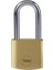 Y110B/30/147/1 - 30MM Pirinç Asma Kilit (Uzun Halka) - Yüksek Koruma - Sertleştirilmiş Çelik Halka - Çift Kilitleme - 3 Anahtar, Sarı 5