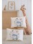 %100 Pamuk Isme Özel 2li Ekru Bebek Yastık Kılıfı 35X45 Cm-Gezegen 1