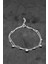 Çift Zincirli Nokta Figürlü Gümüş Bileklik 1