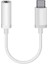 Type-C (Usb C) To 3.5mm Aux Dönüştürücü Adaptör Kulaklık Dönüştürücü Beyaz 2